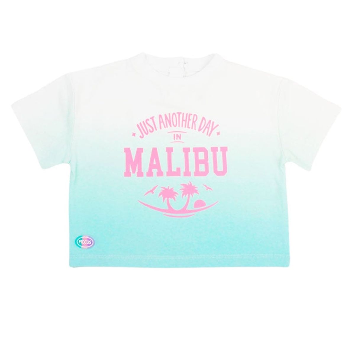 FICCUS - Polera Kids Niña Malibu Turquesa