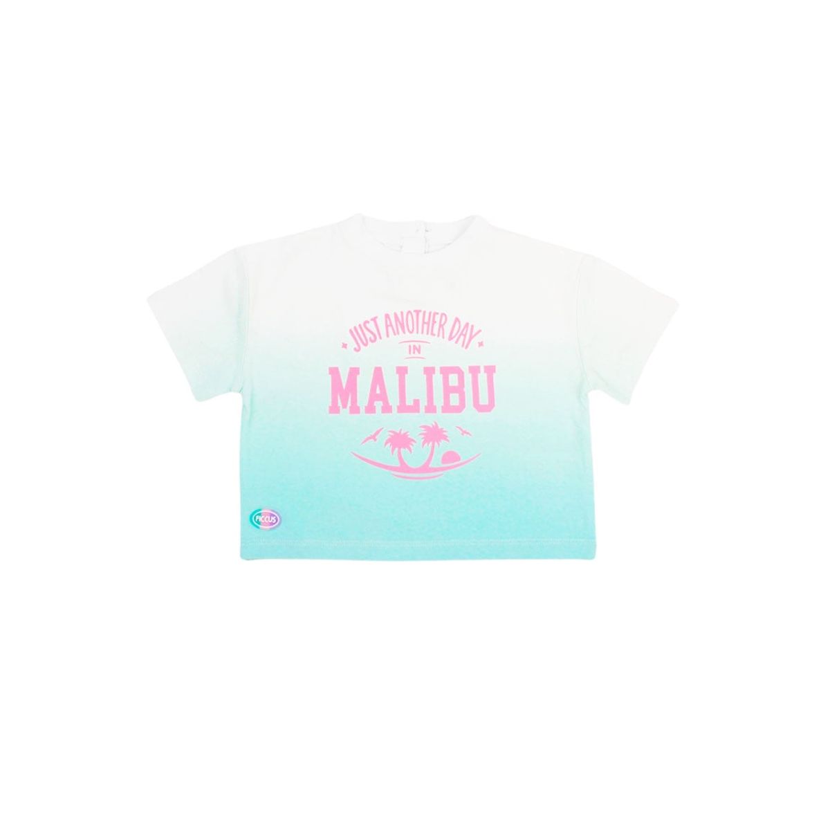FICCUS - Polera Kids Niña Malibu Turquesa