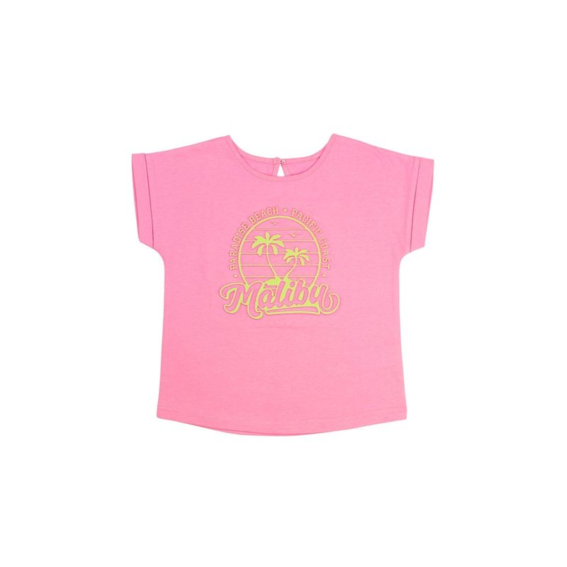 FICCUS - Polera Kids Niña Malibu Rosa
