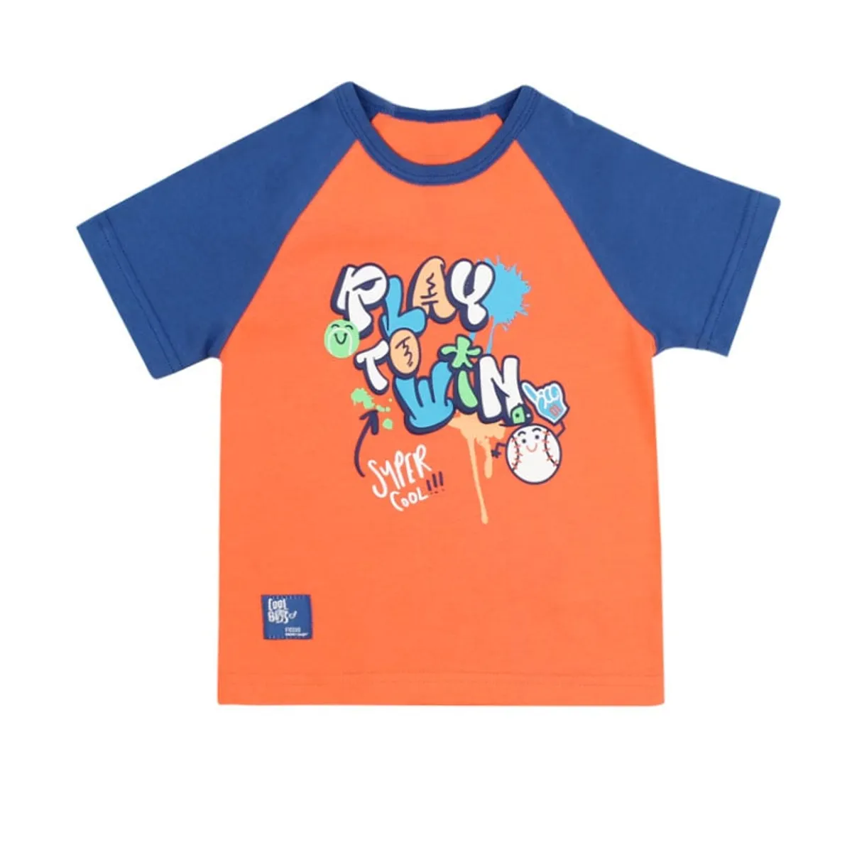FICCUS - Polera Bebé Niño Energy Naranjo