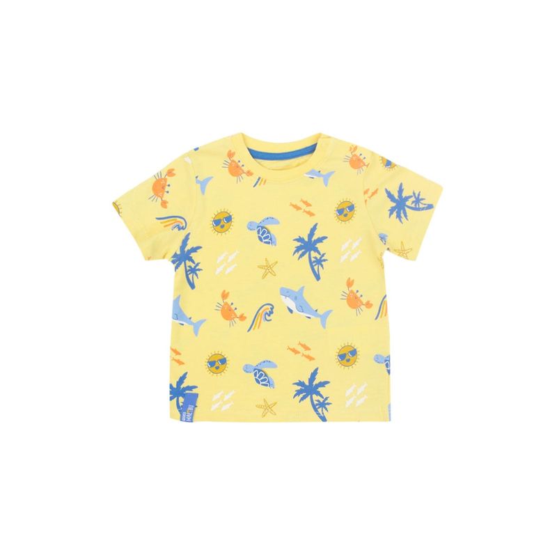 FICCUS - Polera Bebé Niño Malibu Amarillo