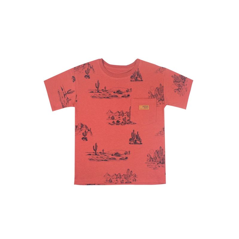 FICCUS - Polera Kids Niño Free Naranjo