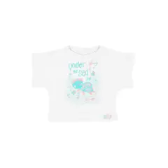 FICCUS - Polera Bebé Niña Malibu Blanco