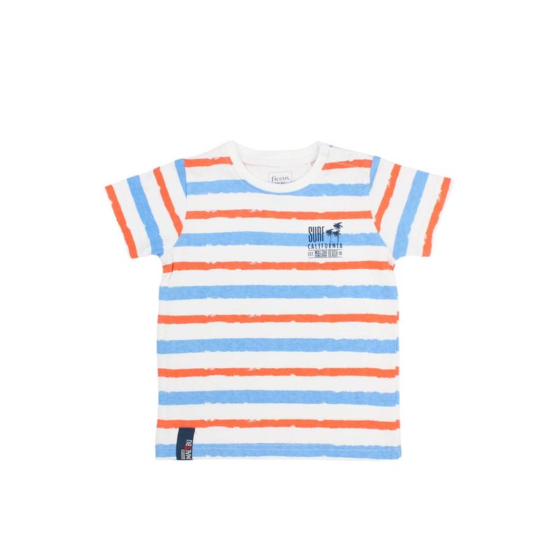 FICCUS - Polera Kids Niño Malibu Coral