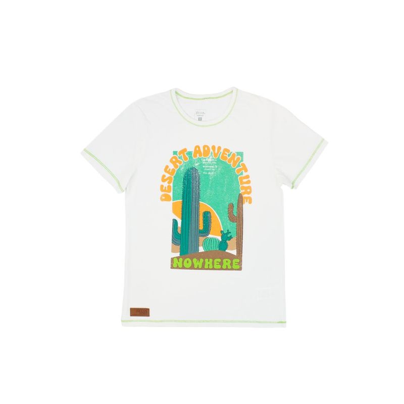 FICCUS - Polera Junior Niño Free Café Claro