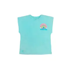 FICCUS - Polera Junior Niña Malibu Turquesa