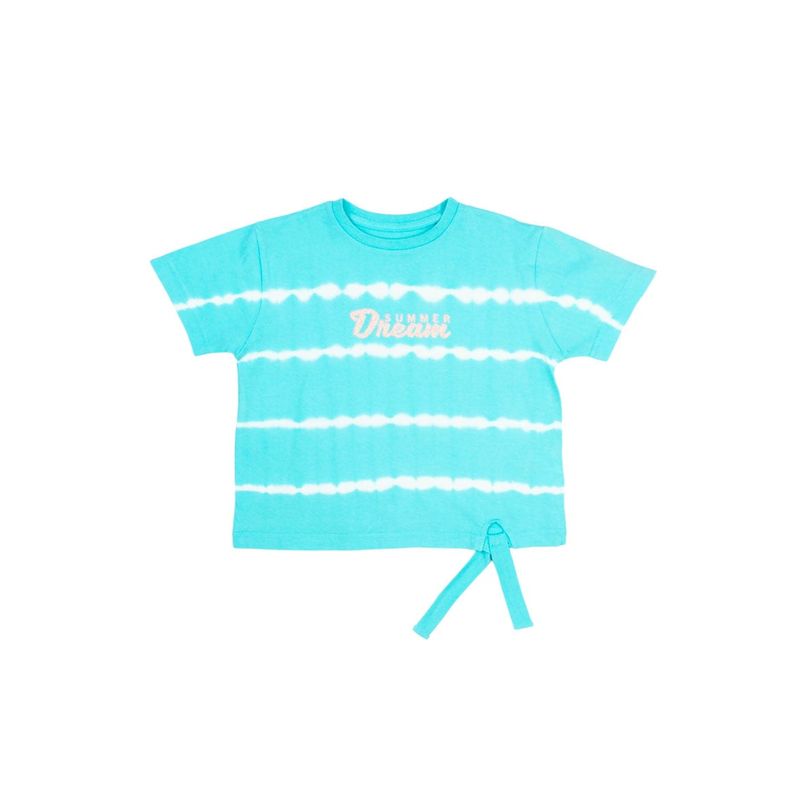 FICCUS - Polera Kids Niña Malibu Turquesa_.