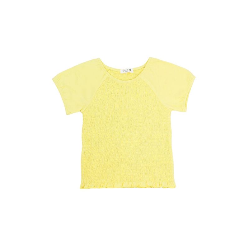 FICCUS - Polera Kids Niña Free Amarillo