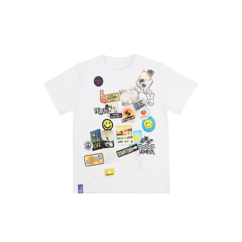 FICCUS - Polera Junior Niño Malibu Blanco