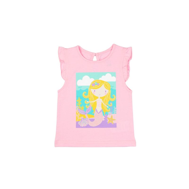 FICCUS - Polera Bebé Niña Malibu Rosa