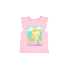 FICCUS - Polera Bebé Niña Malibu Rosa