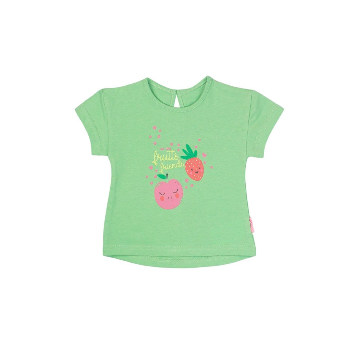 FICCUS - Polera New Born Niña Colorful Verde