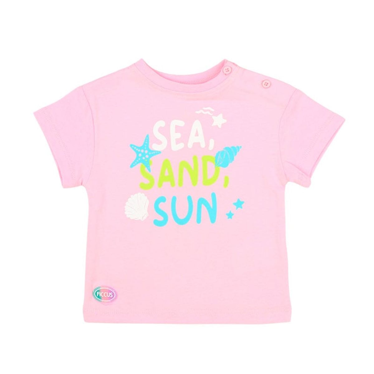 FICCUS - Polera Bebé Niña Malibu Rosa