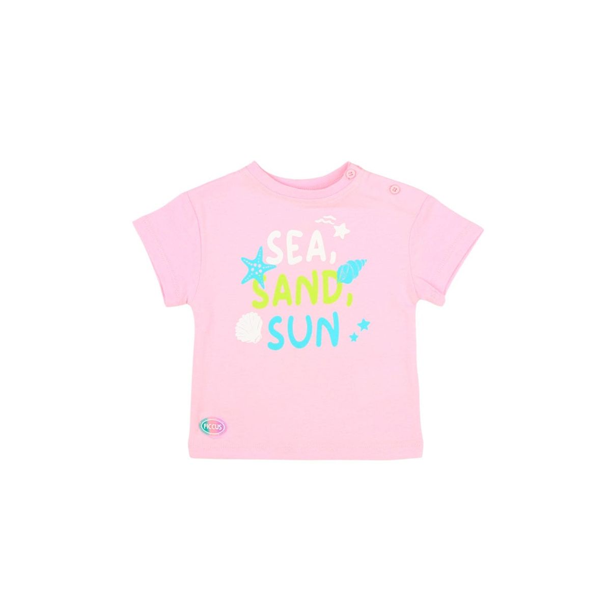 FICCUS - Polera Bebé Niña Malibu Rosa