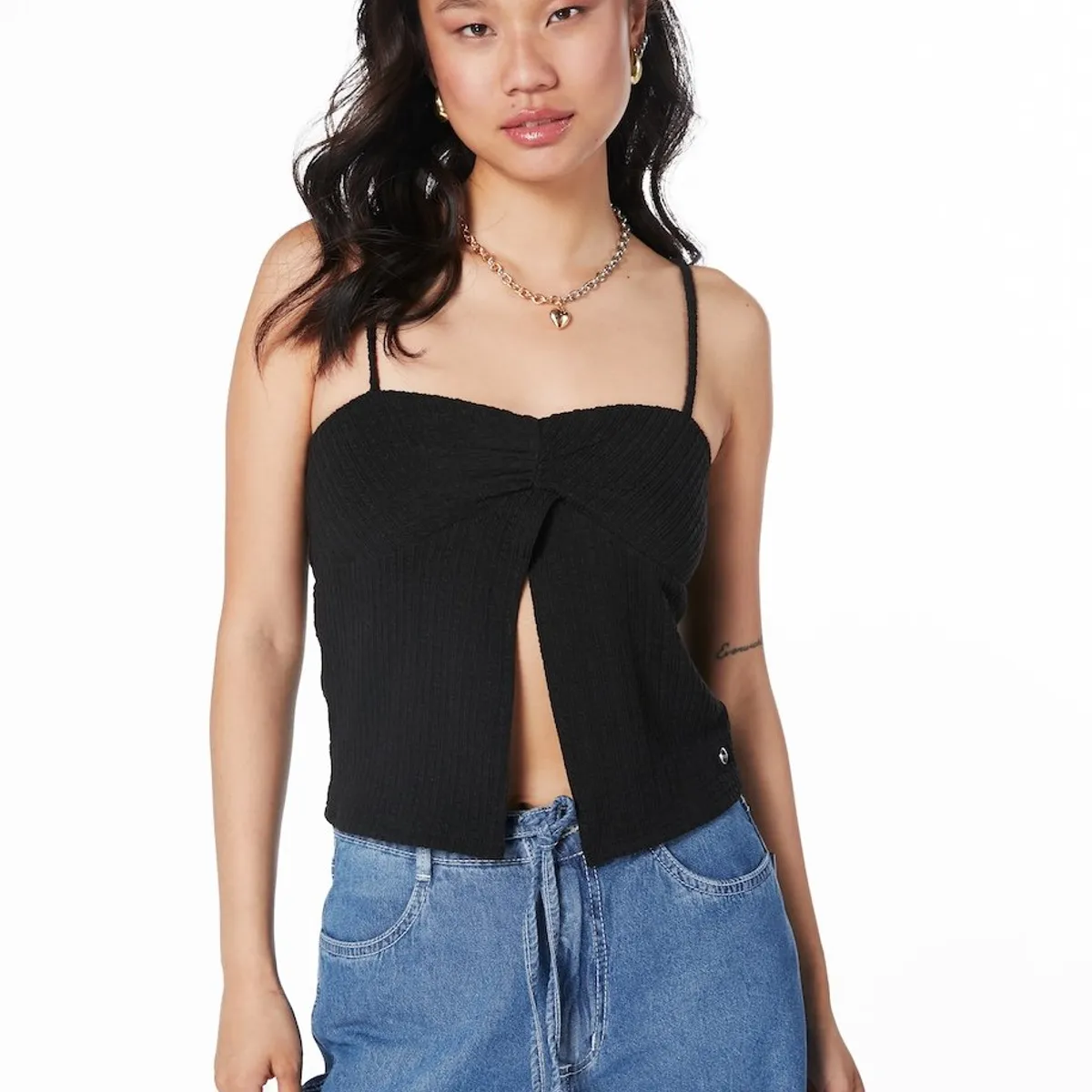 EFESIS - Polera Crop  Mujer Efesis