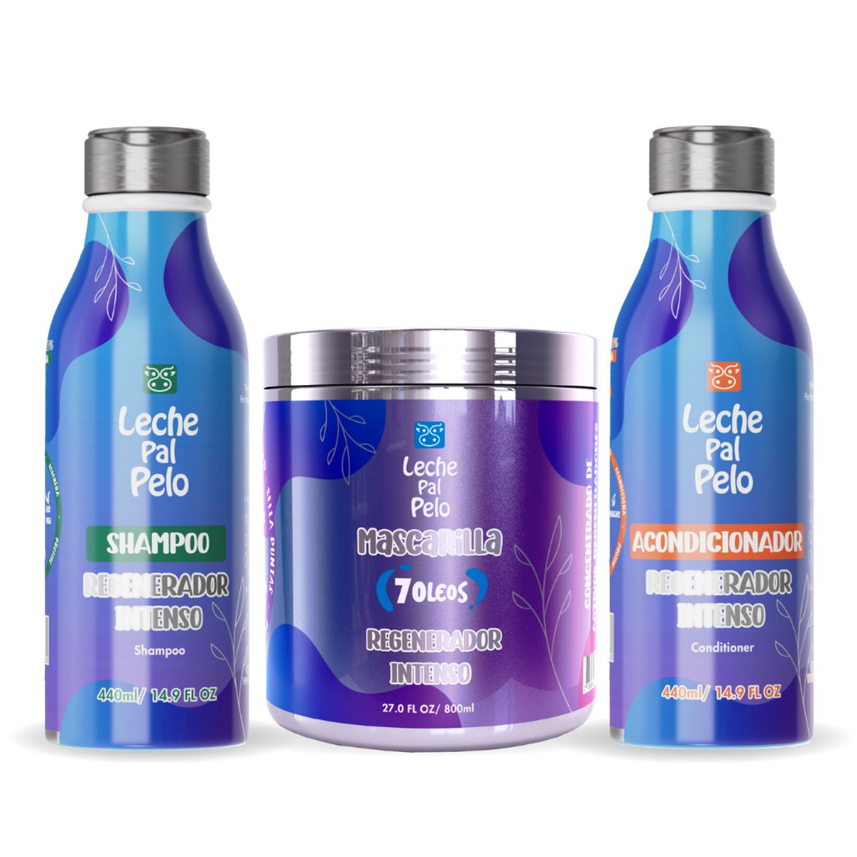 LECHE PAL PELO - Kit Regenerador Intenso Leche pal Pelo