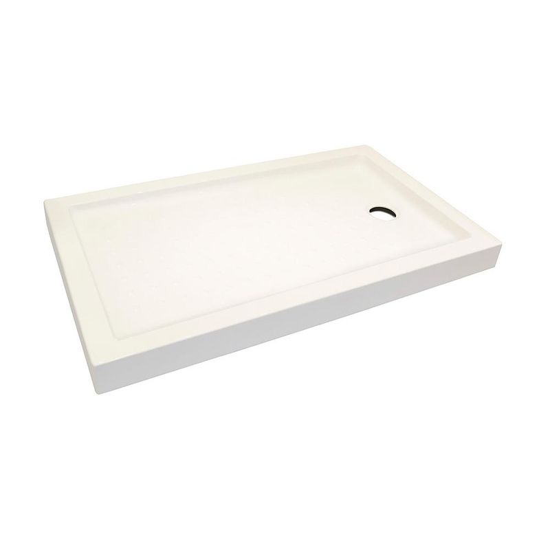 STRETTO - Receptáculo de Ducha con Desague y Soporte 140x70x9 cm