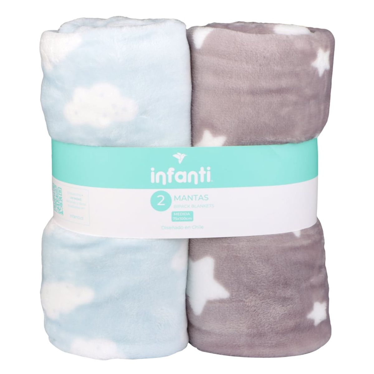INFANTI - Pack 2 Mantas Niño Infanti