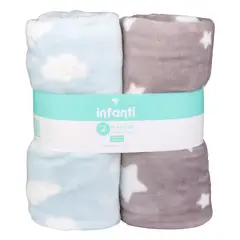 INFANTI - Pack 2 Mantas Niño