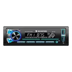BRAXYSTERN - Radio Auto 1 Din Bluetooth Usb Aux Mp3 Desmontable Cm1303