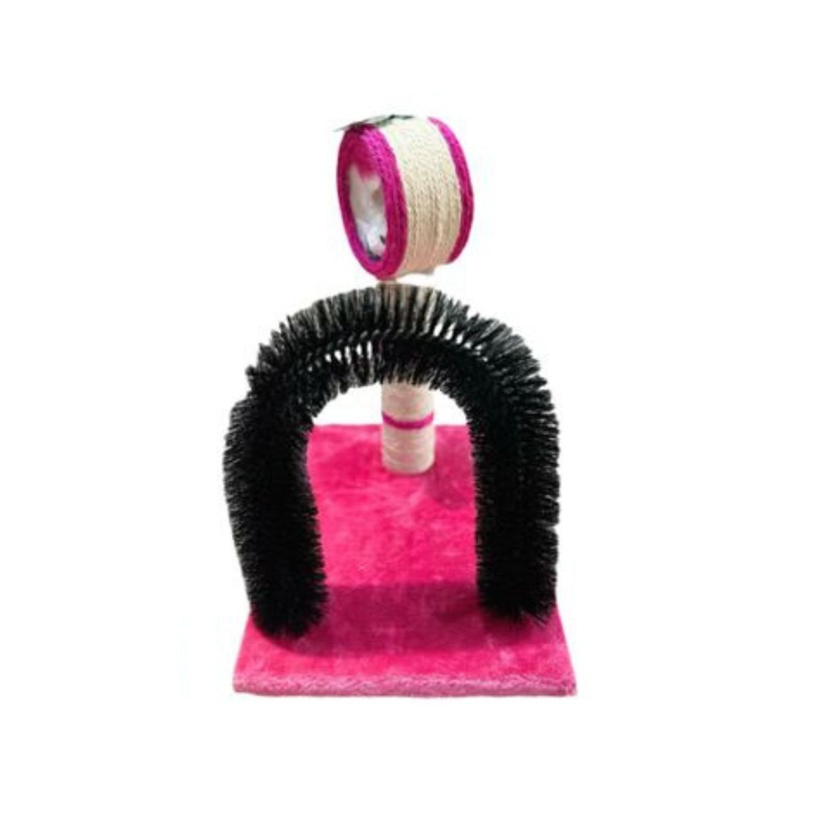 GENERICO - Rascador Torre Multiuncional Con Cepillo Para Gatos Juguete