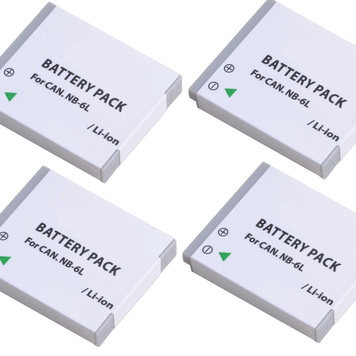 GENERICO - 4 BATERÍAS NB-6L CANON ALTERNATIVA