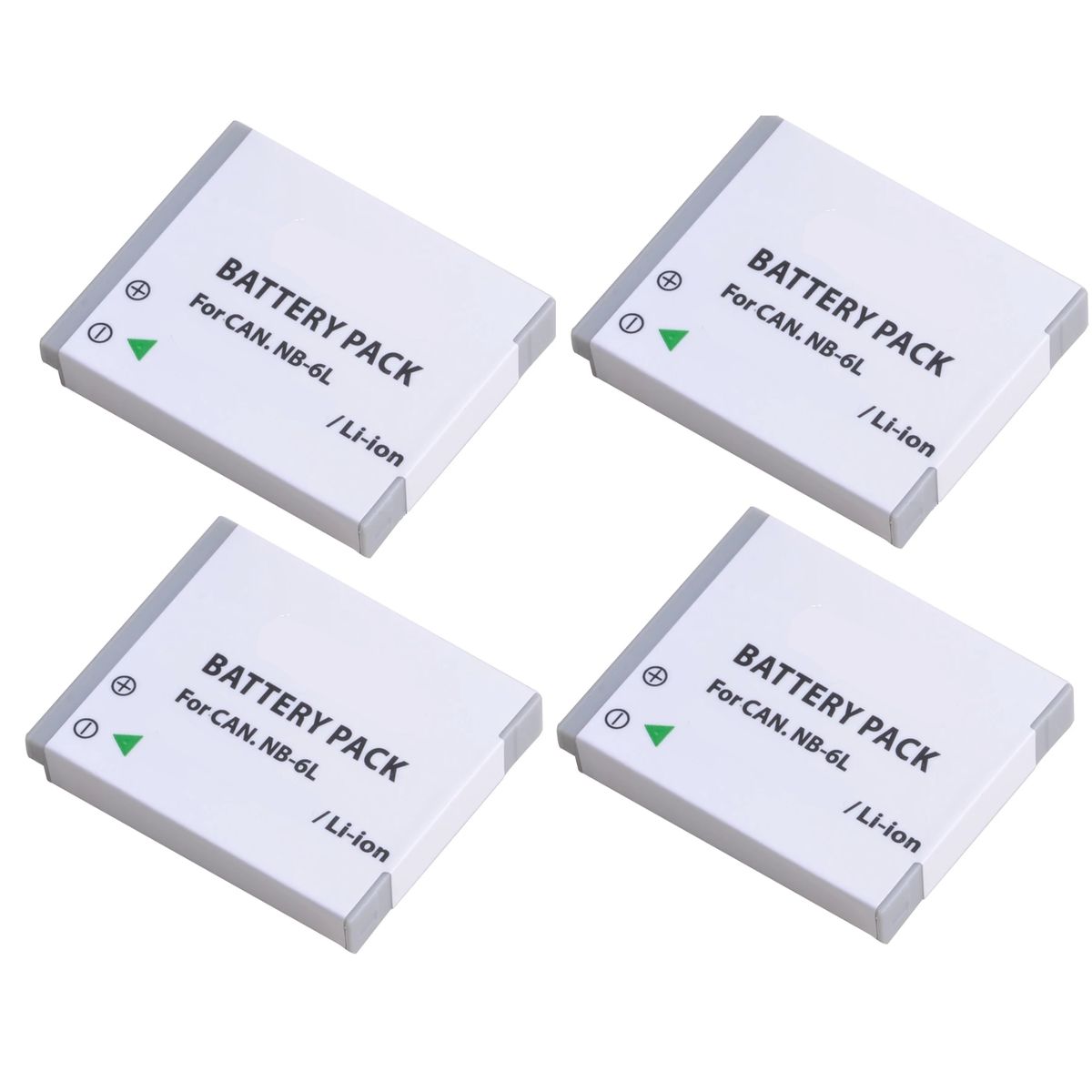 GENERICO - 4 BATERÍAS NB-6L CANON ALTERNATIVA