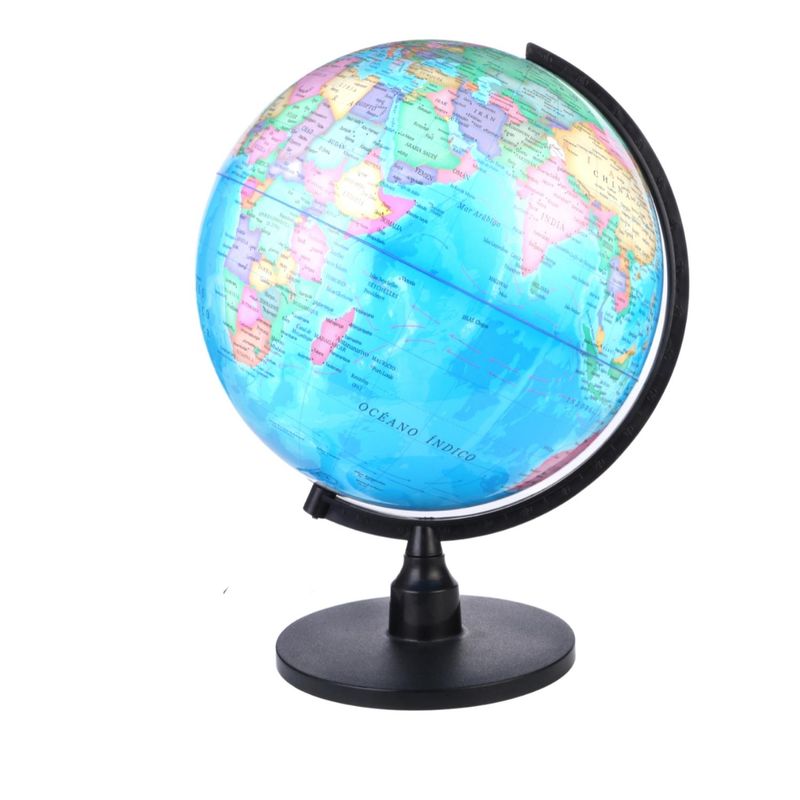 MOBII - Lámpara Globo Terráqueo Político Español. 25 cm