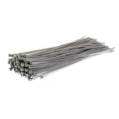 GENERICO - Amarra Cable 200 x 3.5 mm Gris (Bolsa 50 Unidades)