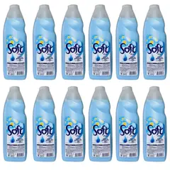 GENERICO - Suavizante Soft Clásico 1 Lt Pack 12 Unidades