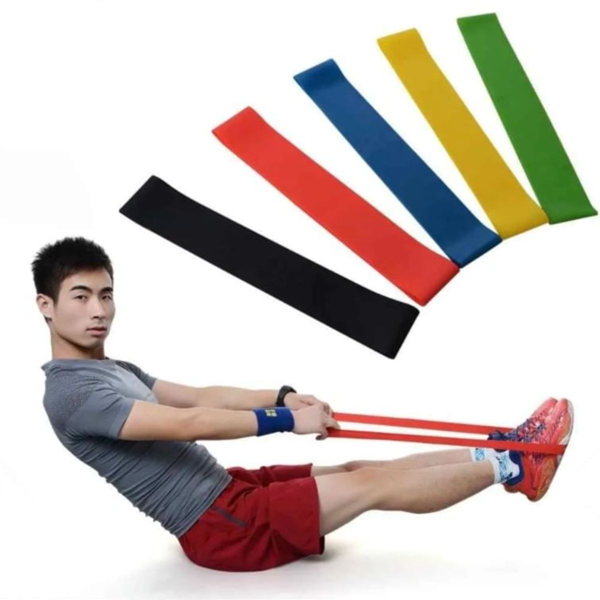 Kit Bandas De Resistencia Bandas Elásticas Ejercicio Colores, marca GENERICO - Foto Principal