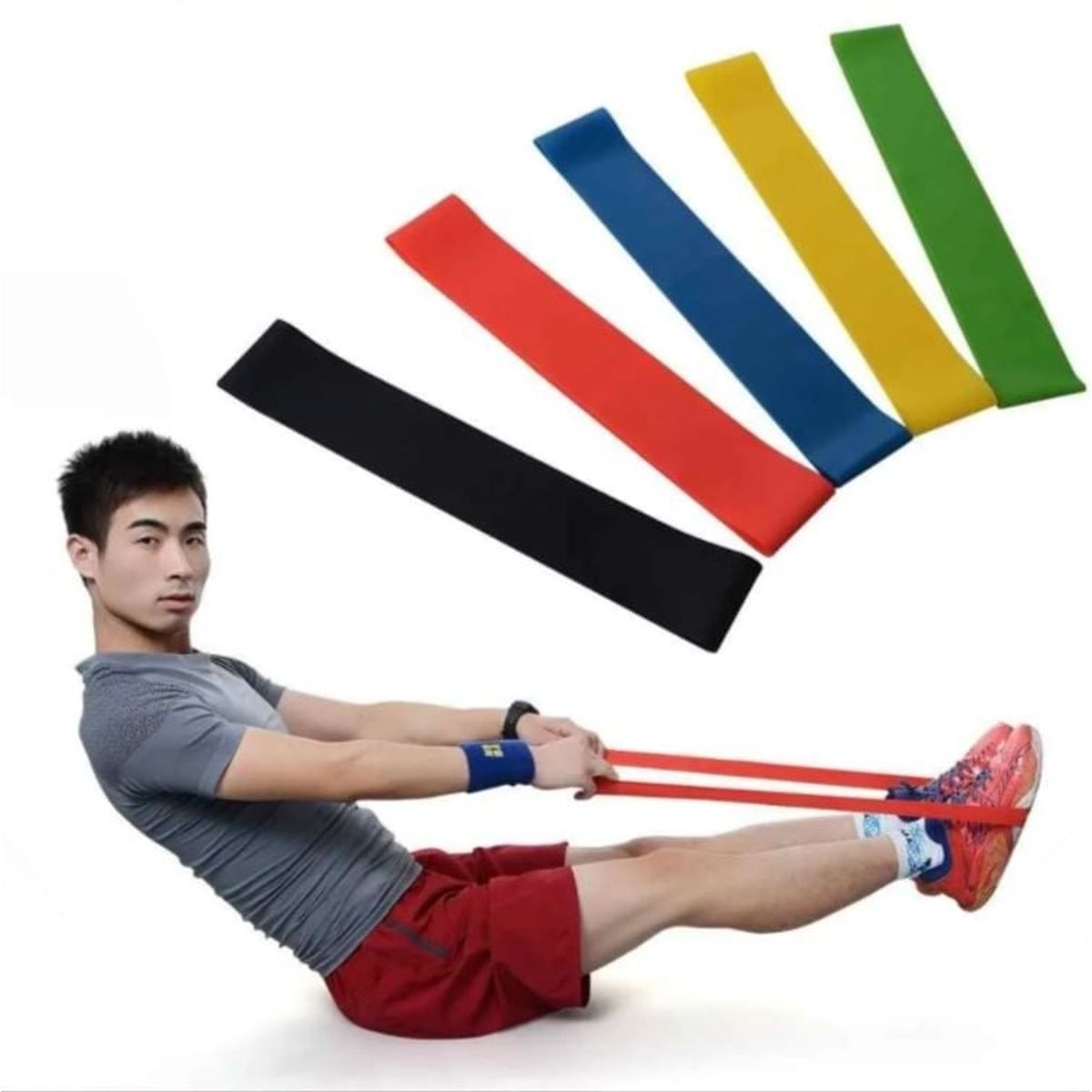 Kit Bandas De Resistencia Bandas Elásticas Ejercicio Colores, marca GENERICO - Foto Principal