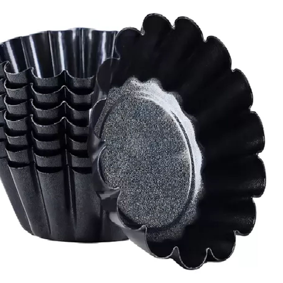 GENERICO - Pack 24 Molde Mini Tartaleta Tarta Moldes Para Reposteria