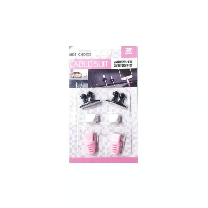GENERICO - Protector Cable Celular Accesorios Organizador Sujetador
