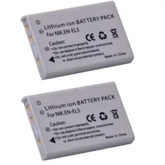 GENERICO - 2 BATERÍAS EN-EL5 NIKON ALTERNATIVA