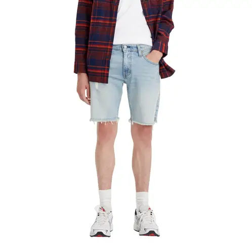 LEVIS - Shorts Hombre 412 Slim Celeste