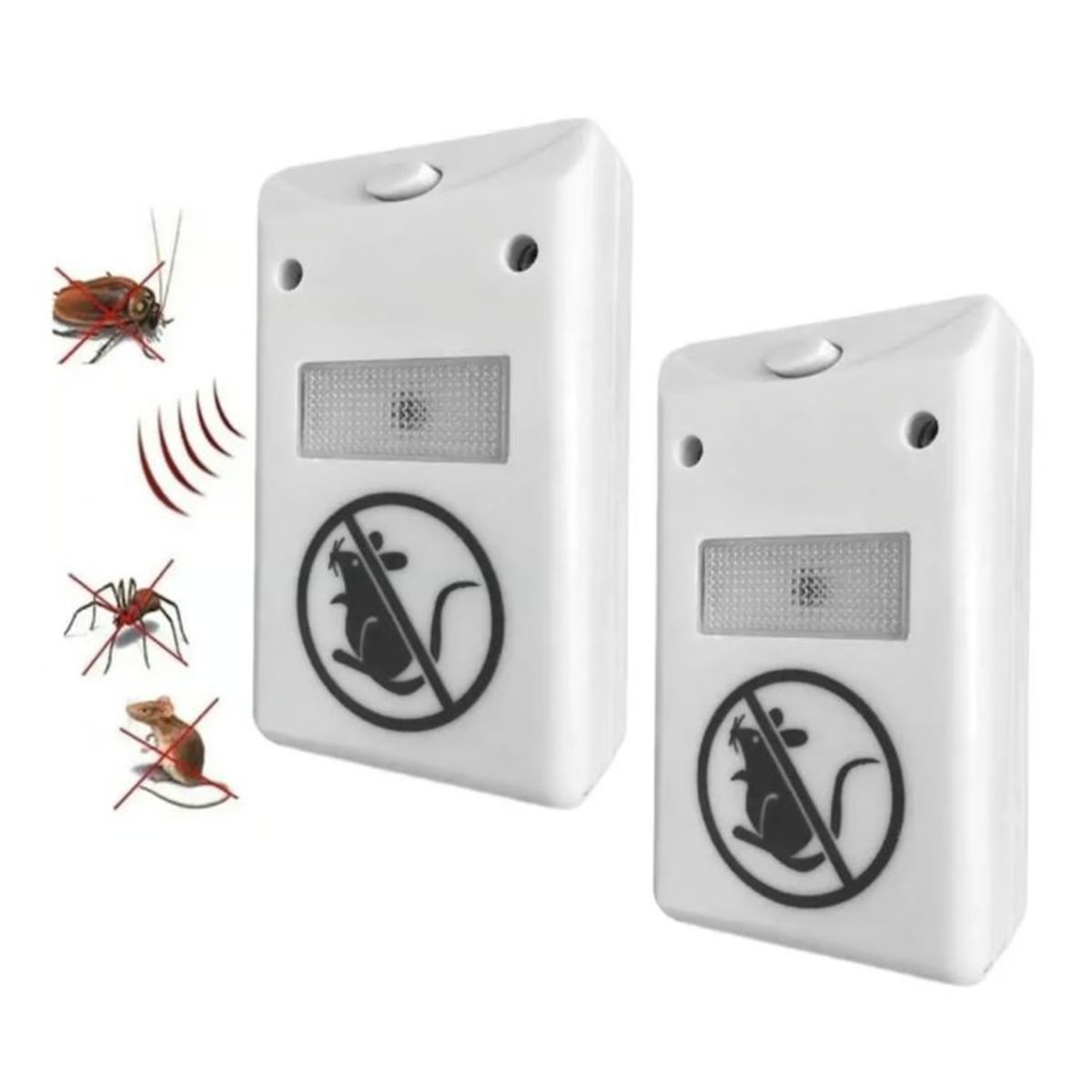GENERICO - Repelente Ultrasonido Repelente De Ratones Repelente Rata