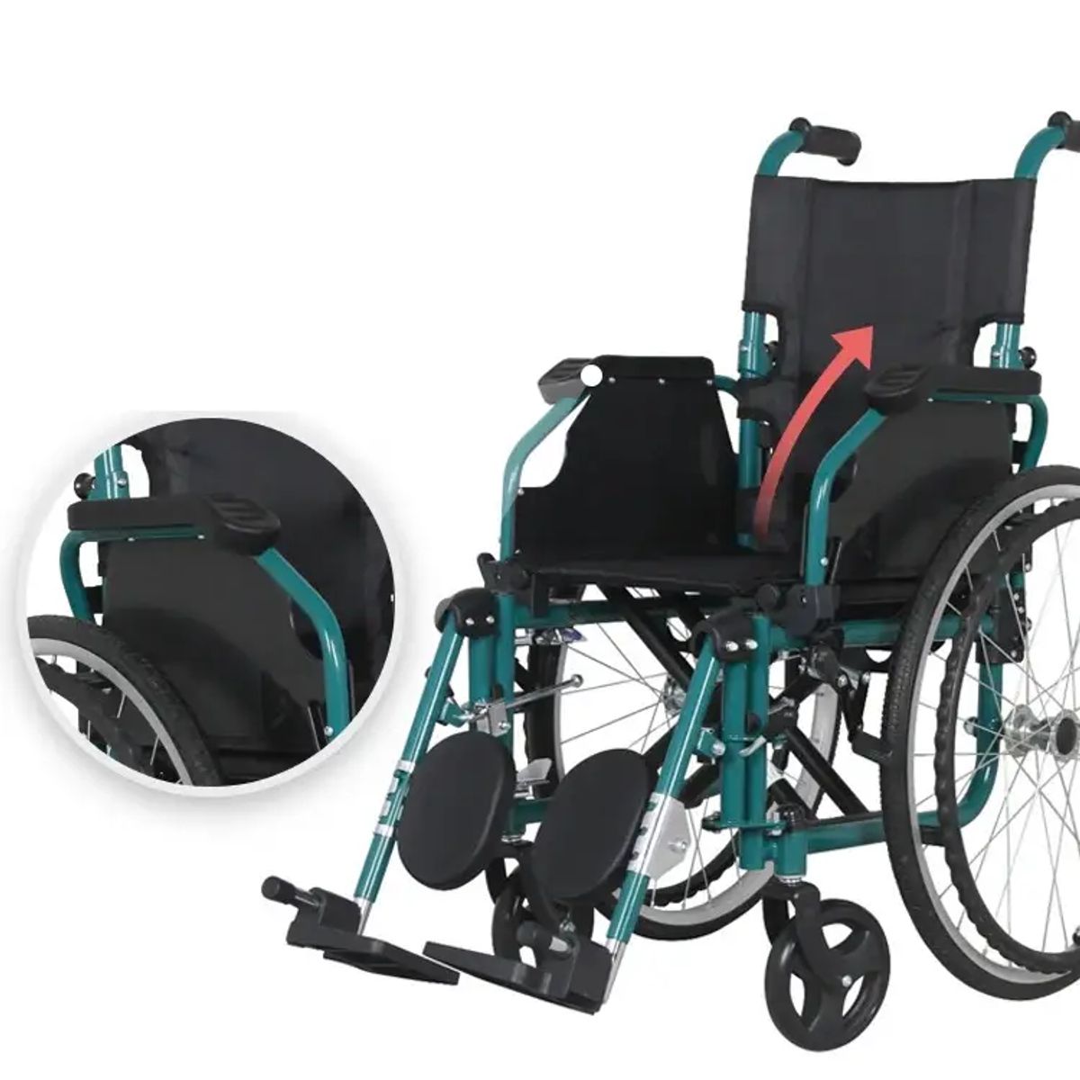 MEDICALTEC - Silla de Ruedas Traumatologica Pediatrica