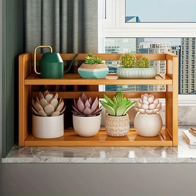 Imagen 2 del producto Estante De Madera 2 Niveles Organizador Cocina/ Baño Repisa