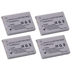 GENERICO - 4 BATERÍAS EN-EL5 NIKON ALTERNATIVA
