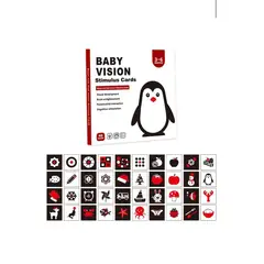 GENERICO - Set Tarjetas De Estimulación Visual Para Bebés 0-36 Meses