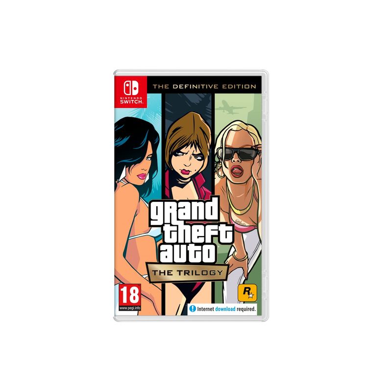 ROCKSTAR GAMES - Grand Theft Auto The Trilogy Euro - GTA - Nintendo Switch