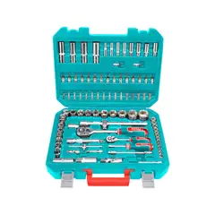 TOTAL TOOLS - Set de dados 1/4 - 1/2 94 piezas Super Total