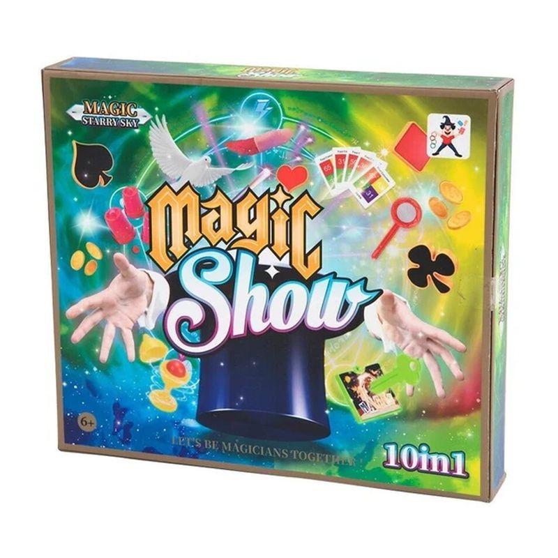 GENERICO - SET DE MAGIA 10 EN 1 PARA NIÑOS