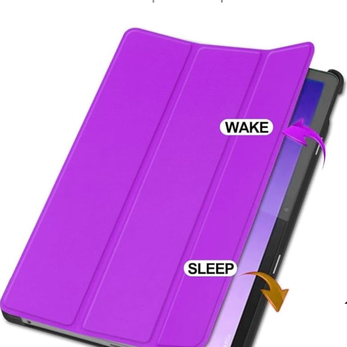 GENERICO - Funda Inteligente compatible con Lenovo Tab M10 5G 106 Morado