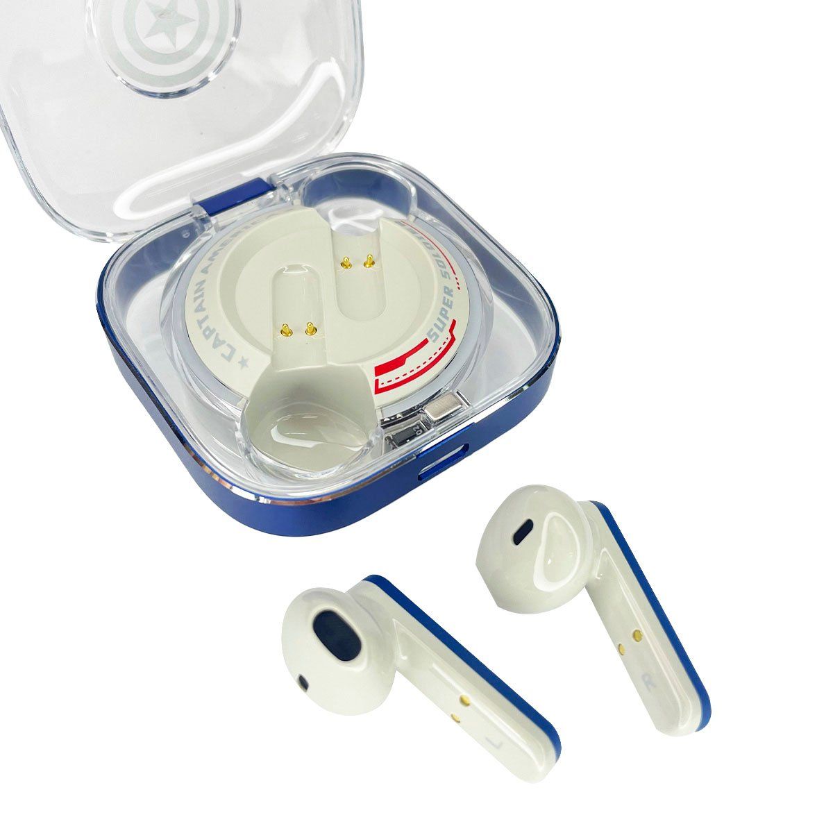 JOIGO - Audifonos Inalambricos Bluetooth Marvel Avengers Azul