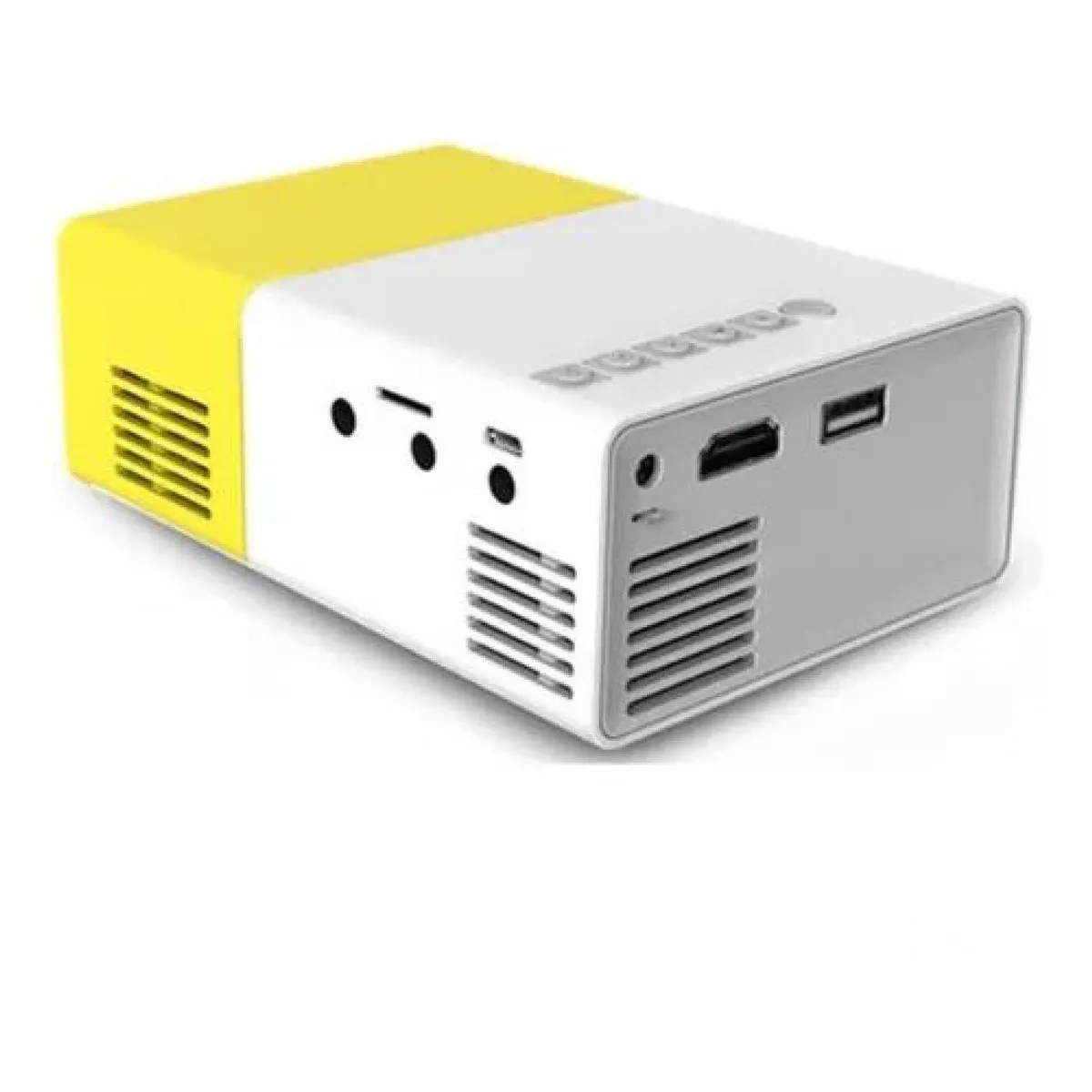 GENERICO - Mini proyector portátil Full HD mini projector T3 amarillo