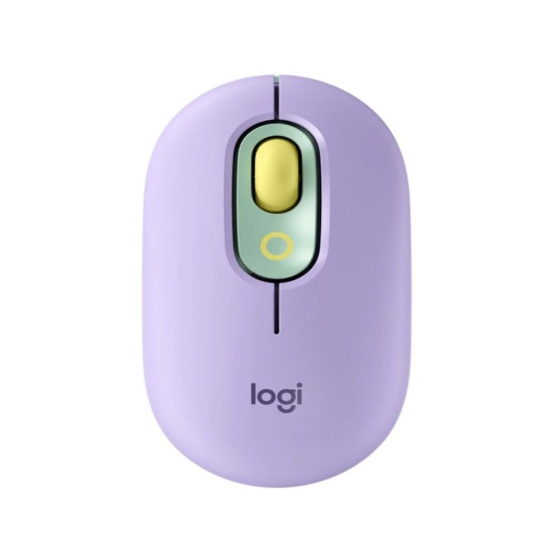 LOGITECH - Logitech POP Silent Mouse Wireless Optical BT Mint