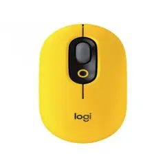 LOGITECH - POP Silent Wireless Optical BT Amarillo Emoji