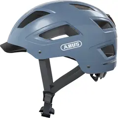 ABUS - Casco Bicicleta Hyban 2.0 Azul Glaciar Talla L 57 - 61cm